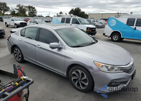 2016 Honda Accord Ex z USA, uszkodzony, nr VIN 1HGCR2F04GA045227